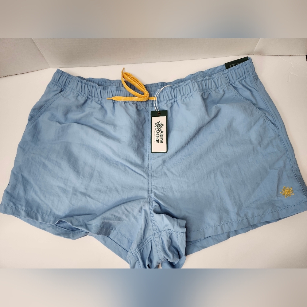 Women w ad Pull on Short 3" Serene Blue